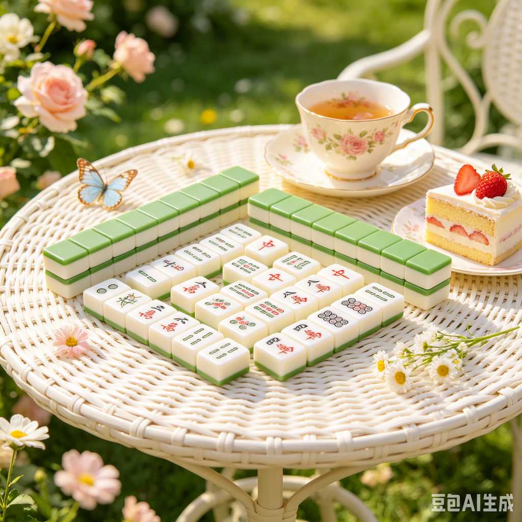 custom pattern mahjong tiles