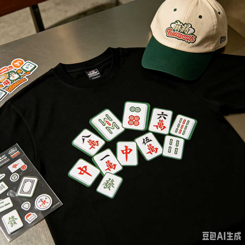 clear printing mahjong characters