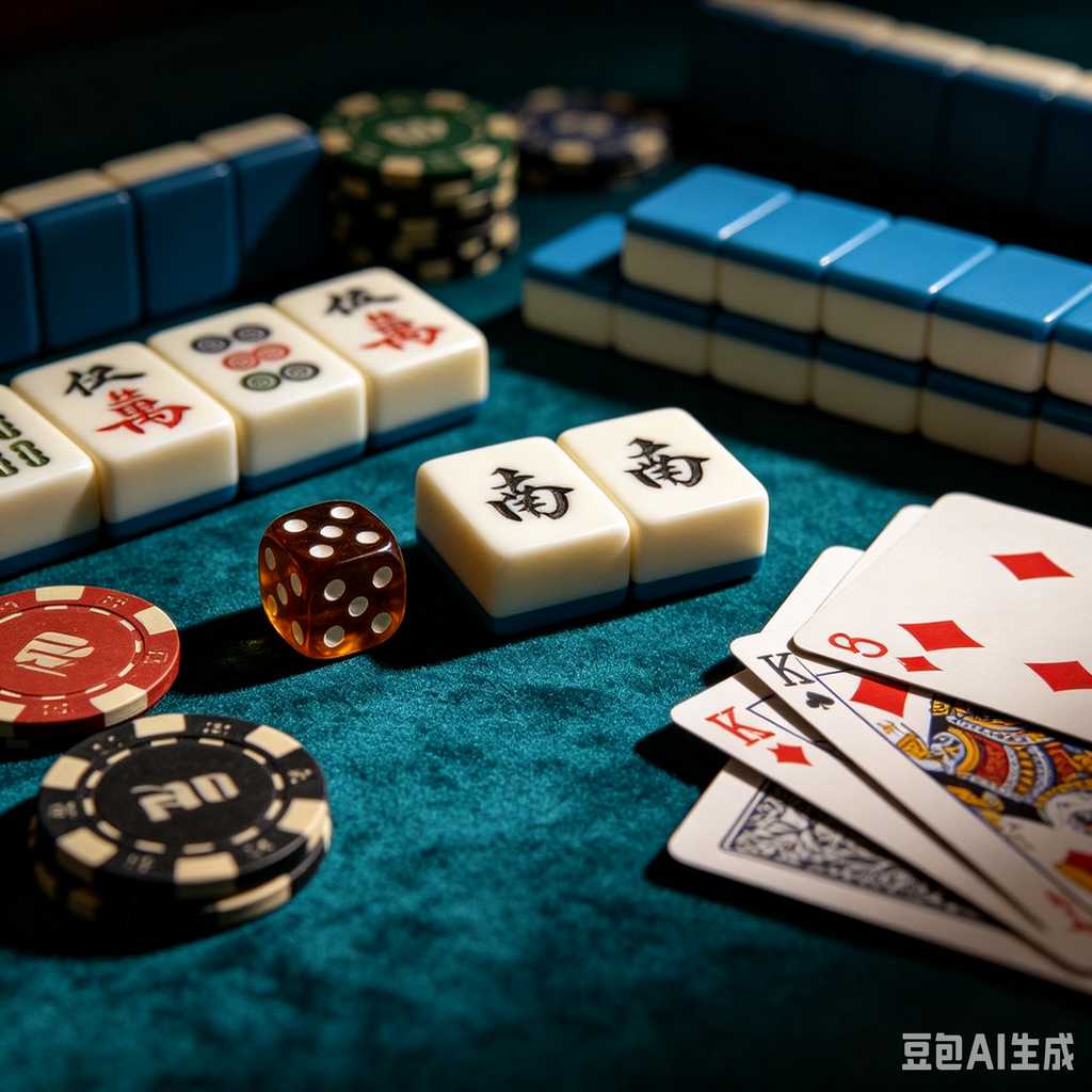 bright color mahjong tiles